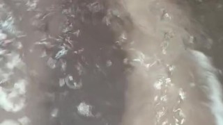 Sexy Wet Feet In The Jacuzzi