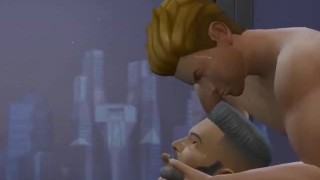 OFFICE - Boss Gets Dominated By Assistant Dirty talk - Sims 4