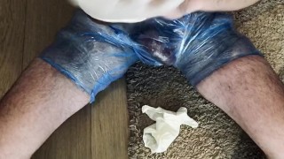 Doing some Weird Stuff - PLASTIC WRAPPED & DUCT TAPED ** I got Too HORNY **