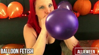 #1 Halloween Balloon Fetish Teaser