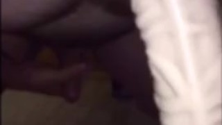 Sucking off wife’s remaining pussy juices & cumshot on freshly used dildo.