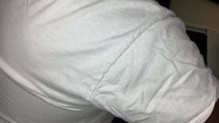 Big Black Dick Jerks In Office At Desk Until Cumshot