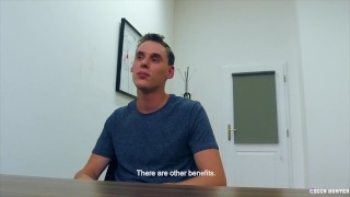  DIRTY SCOUT 204 - Straight Amatuer Dude Sucks Cock For A Decent Job