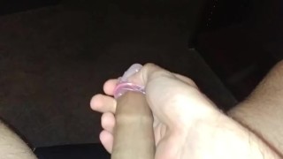 comment mettre une capote, grosse bite, ejac, branlette