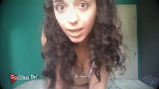 Goddess Dri humiliates virgin