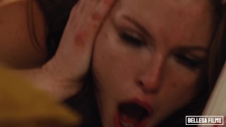 BellesaFilms - Gorgeous babe Ella Nova enjoys good fuck on couch