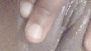 Ebony Pussy Is Wet 