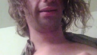 Topless Horny Transgirl