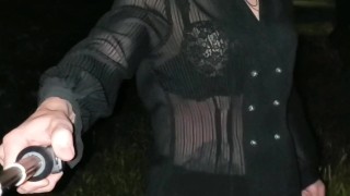See through skirt 