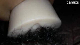 masturbándome con la vagina de mi  