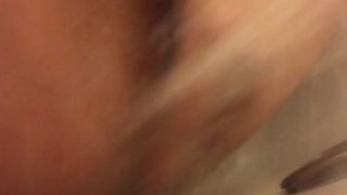 MILF Bath letting the water run on my clit and making me cum