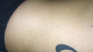 Belly sounds - with laying on belly and laying on back in bed positions