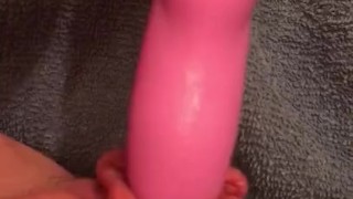 Stuffing My Tight Perfect Pussy Upclose
