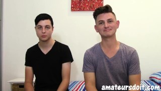AmateursDoIt - Young amateur Australian boys swap head before fucking