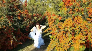 Rapunzel UpSKIRT NO PANTIES in PUBLIC Park(Part 2)