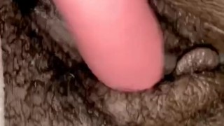 Stud Solo pussy play when the wife’s away