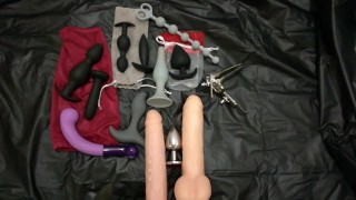 Femboy hard training anal and cums with pleasure ( sissy crossdresser )
