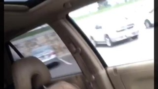 BLONDE COUPLE FUCK GUY IN CARWASH