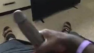 BBC Getting jacked off cocoa butter