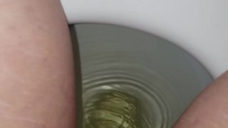 Long Toliet Piss Before Work
