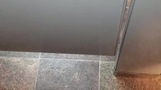 Long Toliet Piss Before Work
