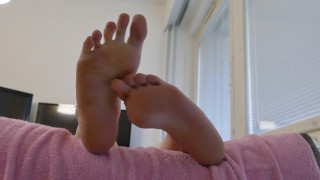 My barefoot soles