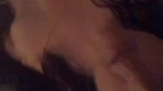 Playing with my titties