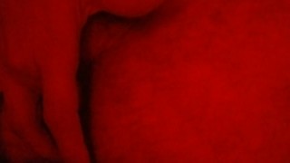 Trying to finger my butthole for an erection