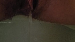 Close up pee
