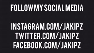 JAKIPZ RUBBING BULGE IN WHITE UNDERWEAR