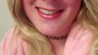 Daddy's unicorn shows boobs