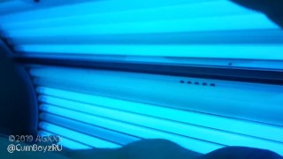 Hard Cock in the Solarium