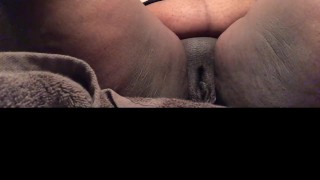Playing with my fat wet pussy 
