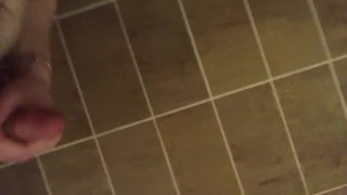 Jerking off in shower at Foxwoods casino