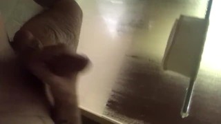 Jerking off in shower at Foxwoods casino