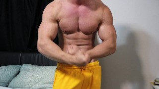 Muscle Model Flexing Dominating 