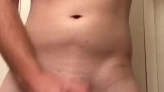 Masturbating Before Work FAT COCK