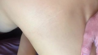 Sexy wife getting fucked doggystyle POV creampie MILF