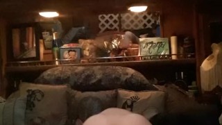 fat ass barely legal teen fucks herself with a hairbrush