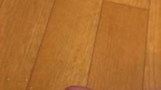 Morning piss and cum