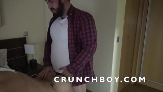 Martin MAZZA fucked barebakc hiddne eye in jockstrap