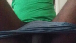 Playing Around Sense I Haven't Jacked Off In Days!! Smelling My Underwear