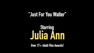 Jizz Making Julia Ann Pleasures Her Pussy For A Fanatic Guy!