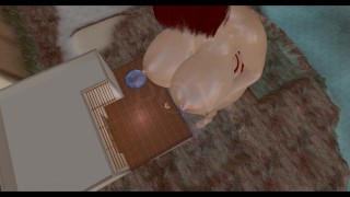 Over the Rail Giantess Growth, Breast Expansion, POV