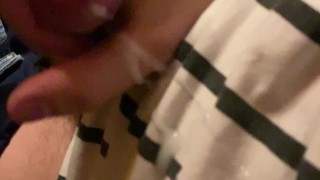 Quickie Cum jerk off uncutcock german \ deutsch