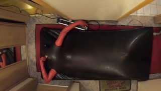 Living Doll go inside vacbed - doll vacbed experience with corset