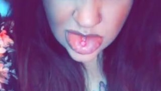 Suck my tongue