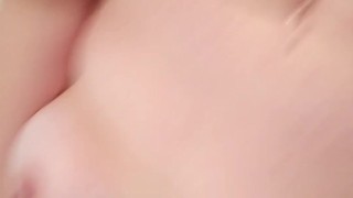 BBW chubby ginger cutie makes herself climax