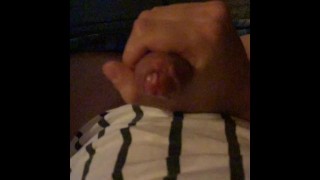 Slow motion Quickie Cum handjob uncutcock