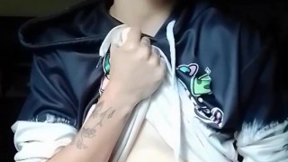Ftm Trans Bonus Hole Boy Fucks Himself